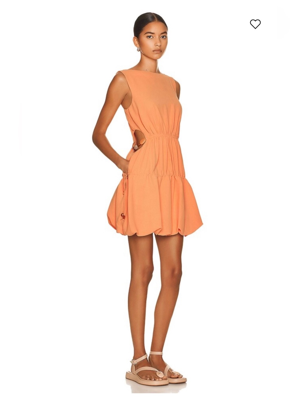 Jonathan Simkhai Romy Mini Dress in Sunset Size 4 - Picture 3 of 6